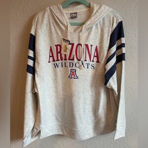 NWT Arizona Wildcats CSA Light Oat Pullover Hoodie - Women’s XL